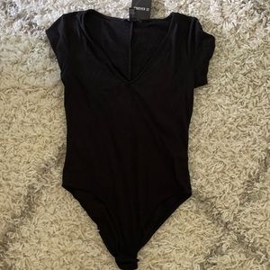 Black forever 21 bodysuit